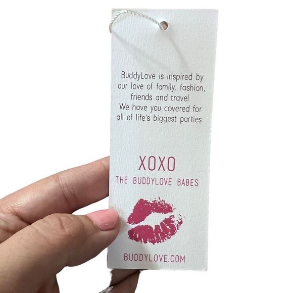 Buddy Love Animal print long sleeve mini dress, sz medium NWT - Picture 7 of 8